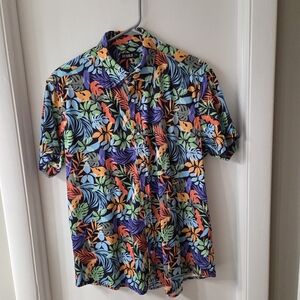 St33le Floral Men's Shirt